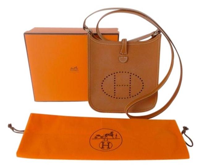 Hermes Evelyne Box Tpm 2005 Made with Dustbag And Brown Hobo Bag