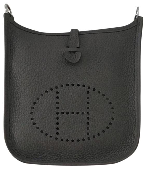 Hermes Evelyne Tpm Etoupe Leather Messenger Bag