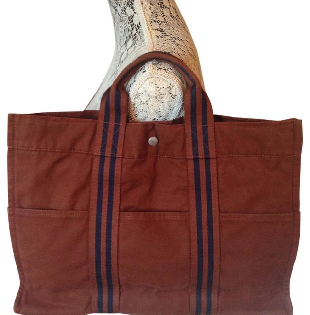 Hermes Fourre tout Brown Tote