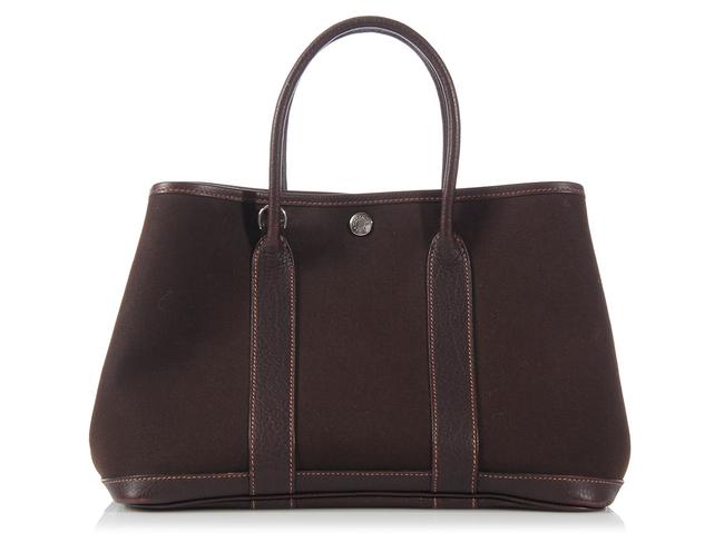 Hermes Garden Party Brown T P M Tote