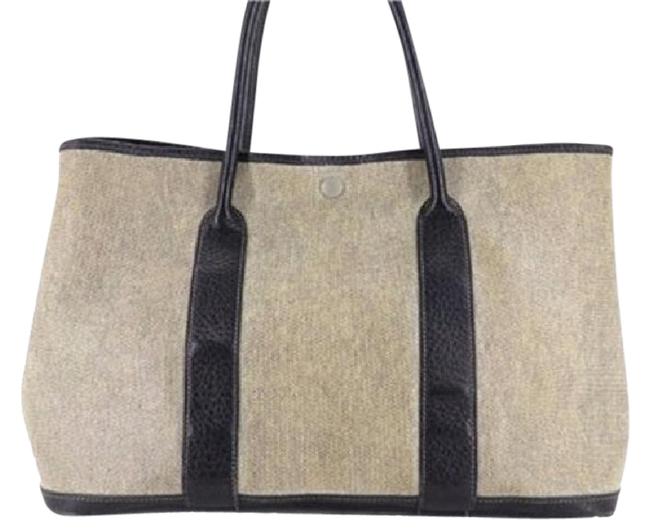 Hermes Garden Party Canvas Tote Herlm14 Shoulder Bag