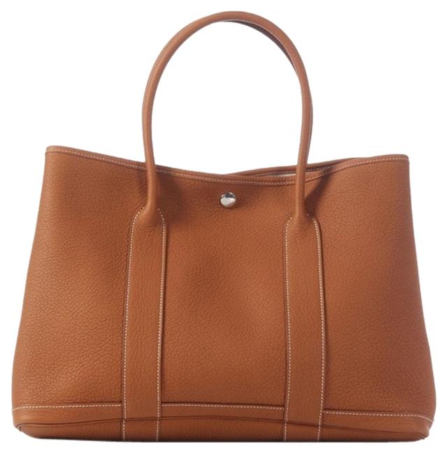 Hermes Garden Party Gold M M Tote