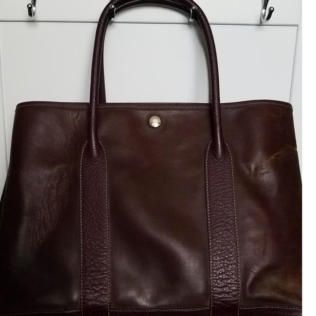 Hermes Garden Party Good Used Condition Leather Satchel