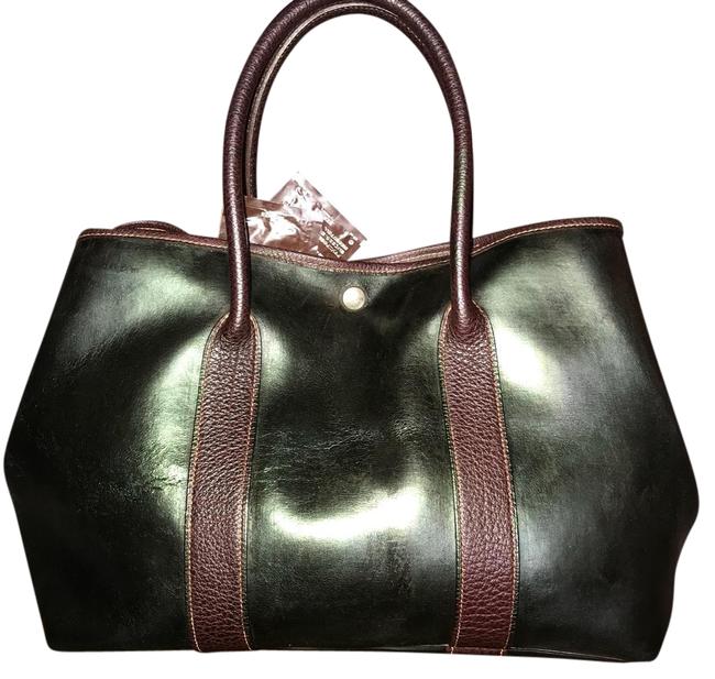 Hermes Garden Party Last Day Sale/Garden Party Tote Choc Brown Leather Satchel