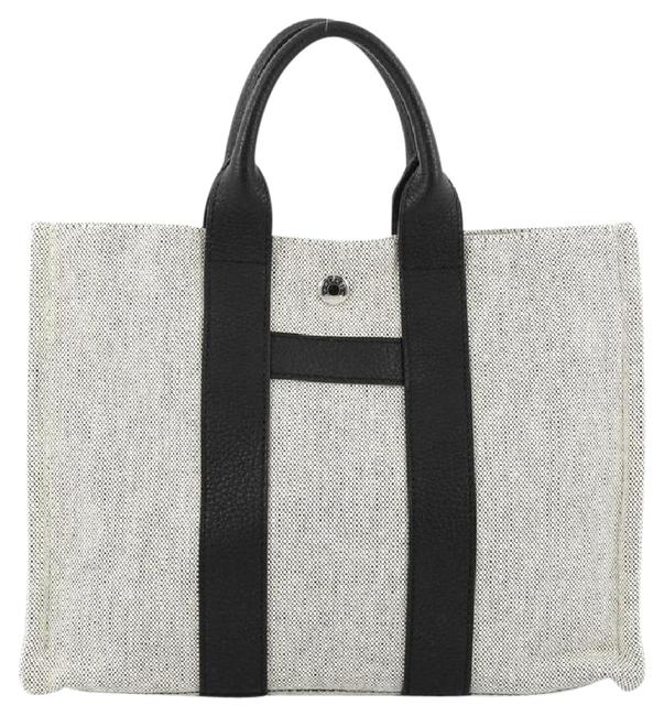 Hermes Harnais Pm Natural Canvas Tote