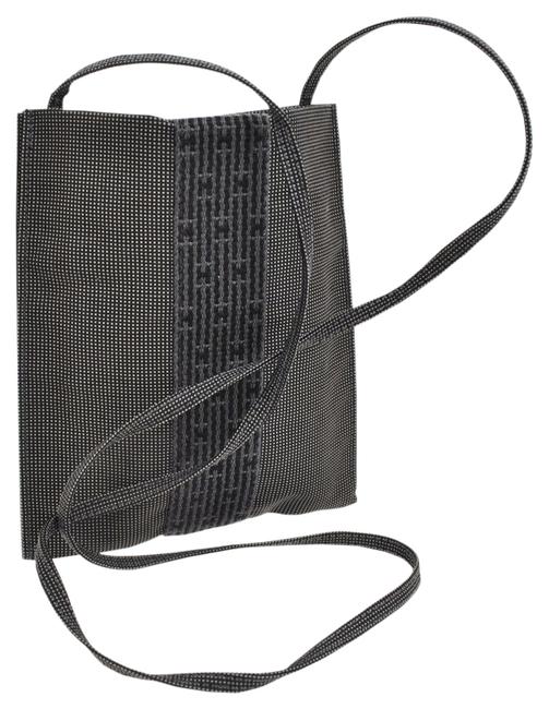 Hermes Shoulder Her Line T02555 Gray 69% Polyamide 31% Polyester Cross Body Bag
