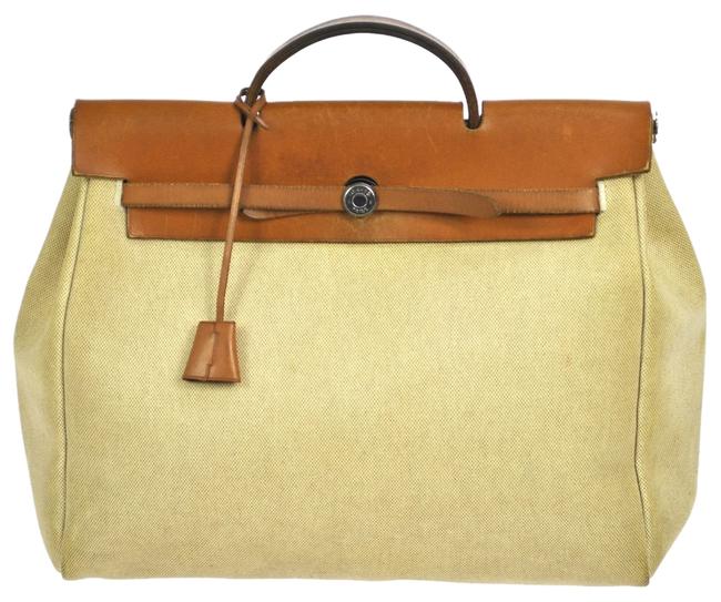 Hermes Herbag Toile Mm Satchel