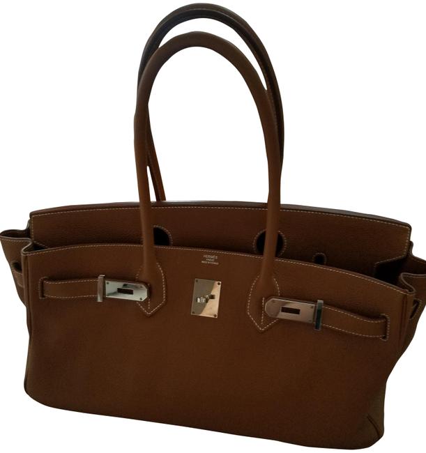 Hermes JPG Birkin 42cm Gold Togo Leather Shoulder Bag