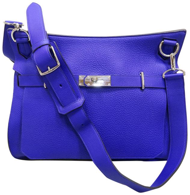 Hermes Jypsiere 34 Midnightblue Togo Shoulder Bag