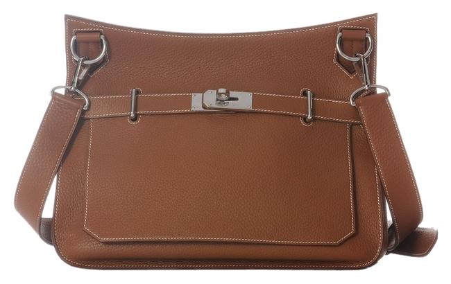 Hermes Jypsiere Gold 34 Cross Body Bag