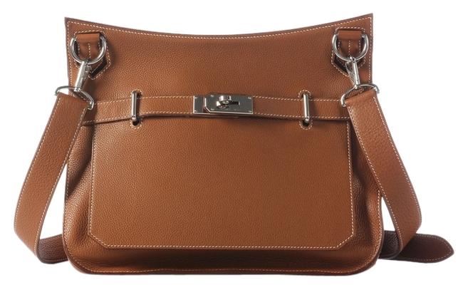 Hermes Jypsiere Gold 34 Satchel