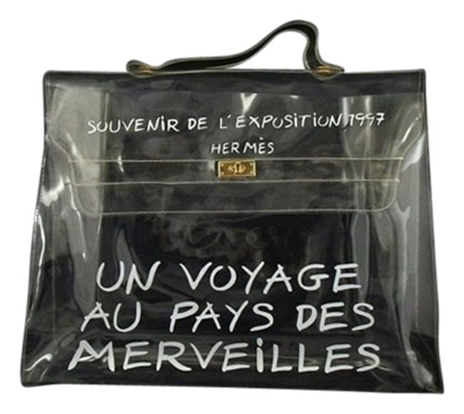Hermes Kelly 201993 Clear Color Vinyl Beach Bag