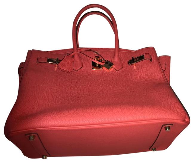 Hermes Kelly 32 Hot Pink Leather Shoulder Bag