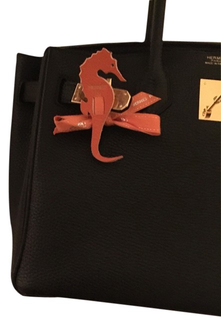 Hermes Birkin Kelly Mini Seahorse Charm For And Tote