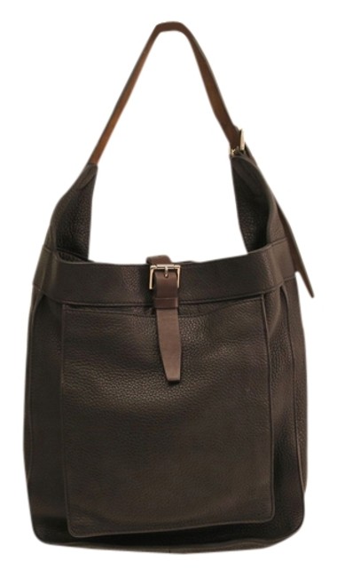 Hermes Marwari Pm Black Traurillon Clemence Shoulder Bag