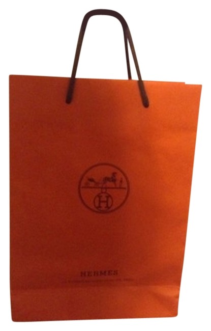 Hermes Orange Tote