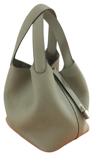Hermes Picotin 22 Sauge Clemence Hobo Bag