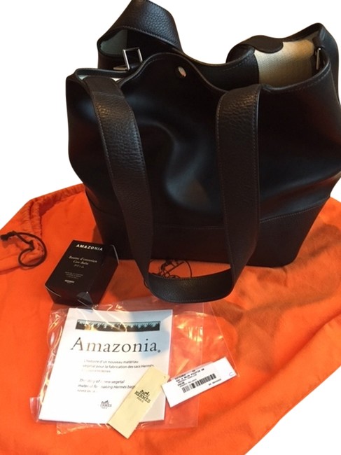 Hermes Picotin Gm Brown Amazonia and Leather Shoulder Bag