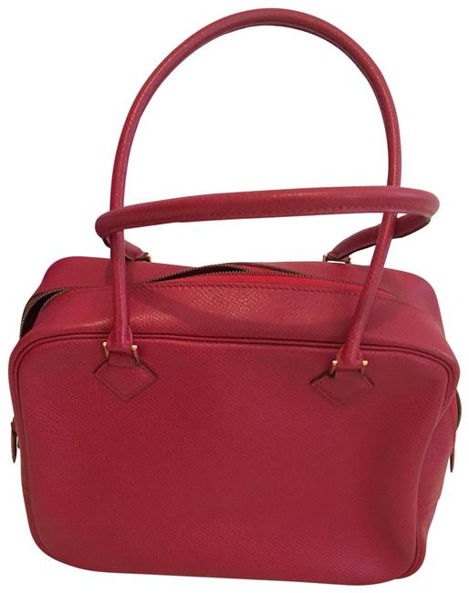 Hermes Plume Chourchevel 21 Mini One Red Satchel