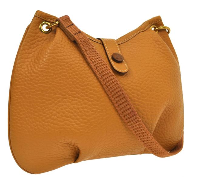 Hermes Shoulder Rodeo Tan Leatehr Cross Body Bag