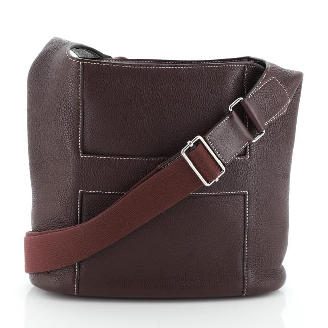 Hermes Sac Good Pm Red Leather Shoulder Bag