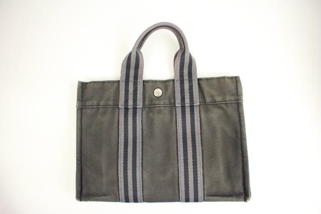 Hermes Tote 162799 Grey Satchel