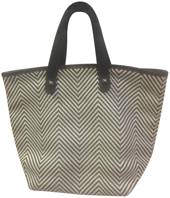 Hermes Tote M353580 Tan &amp; Brown Leather Satchel