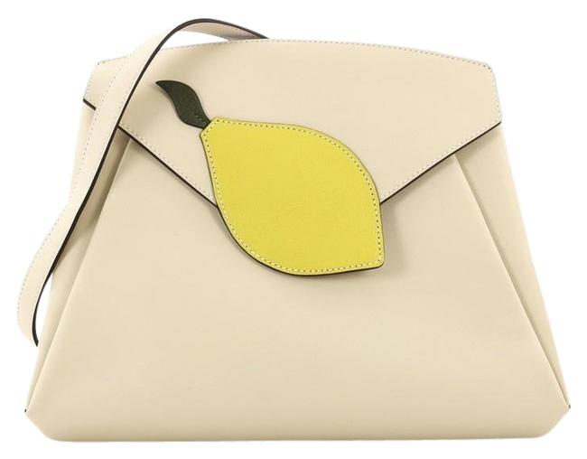 Hermes Tutti Frutti Craie White Leather Cross Body Bag