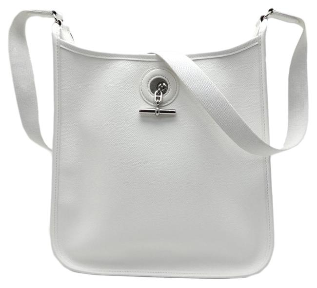 Hermes Vespa Pm White Shoulder Bag