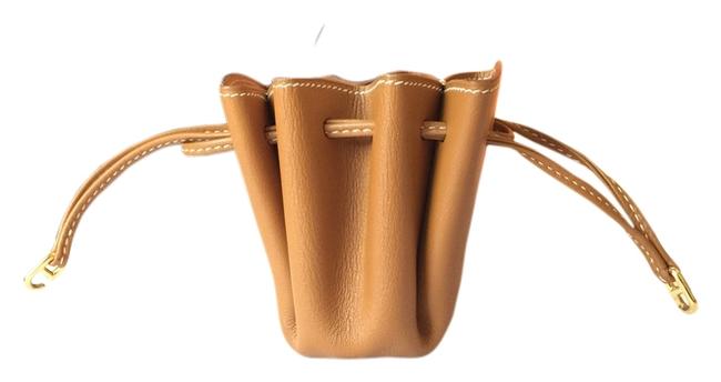 Hermes Vespa Pouch Brown Leather Baguette