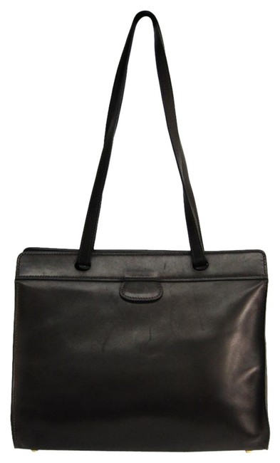 Hermes Women's Dark Brown Leather Shoulder Bag