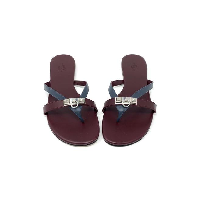 Hermes Bordeaux Corfou Sandals      