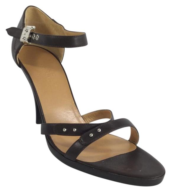 Hermes Brown Ornella 90 Sandals    
