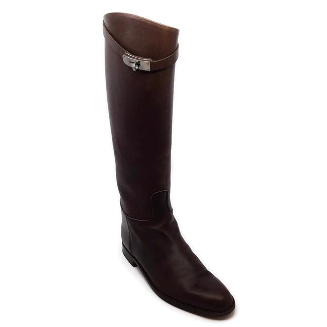 Hermes Brown Riding BootsBooties      