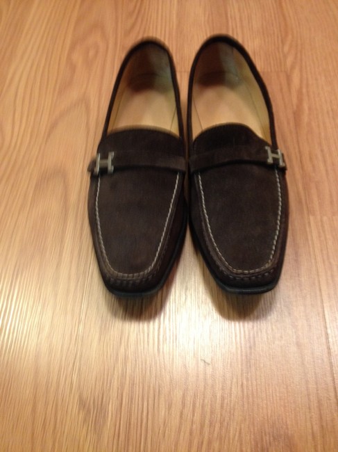 Hermes Brown Suede No Flats    