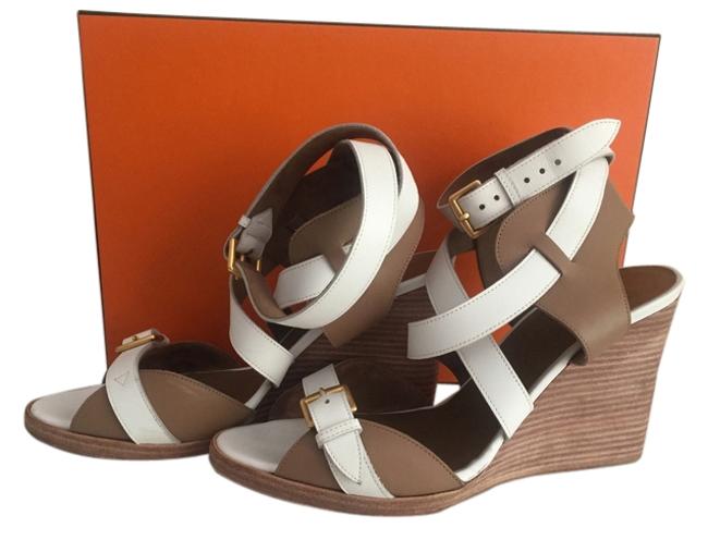 Hermes Giorno Sandals Wedges  