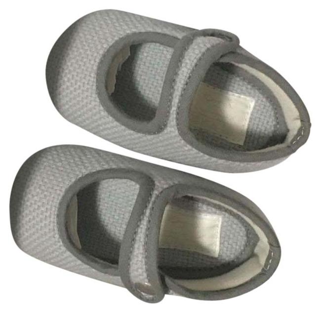 Hermes Light Blue Flats    