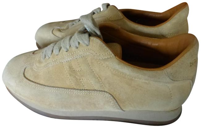 Hermes Light Brown Italy Sneakers      