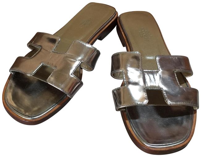 Hermes Silver  Gr Oran Italy MulesSlides      