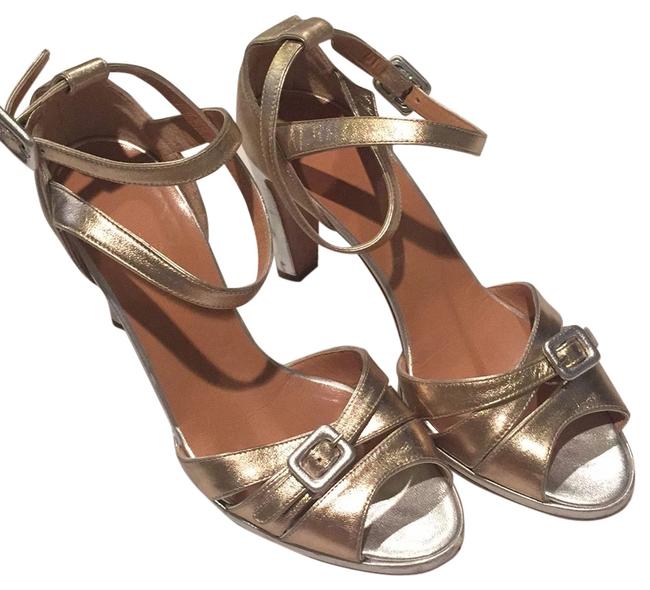 Hermes SilverGold Pumps    