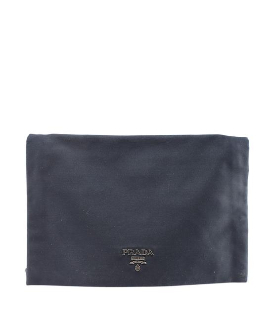 Prada 156501 Blue Satin Cross Body Bag