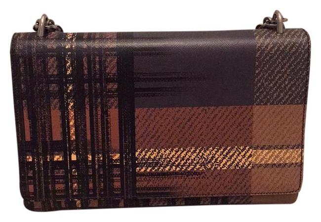 Prada 1bd008 Cammello Dis Saffiano Print Cross Body Bag