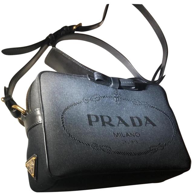 Prada 1bh089 Black Cross Body Bag