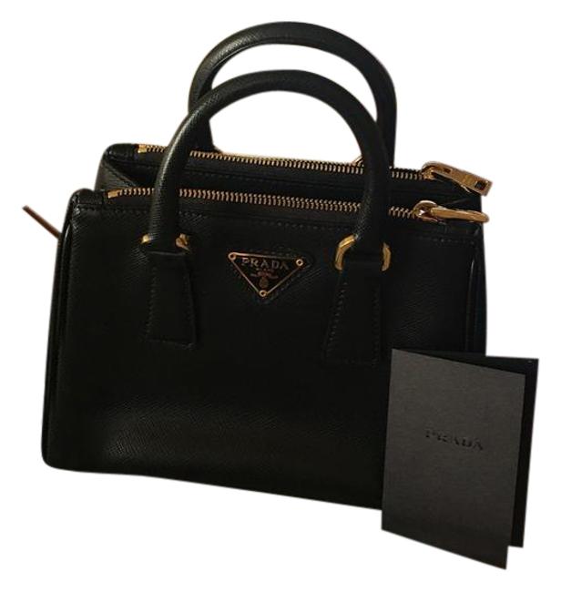 Prada 1bh907 Black Cross Body Bag