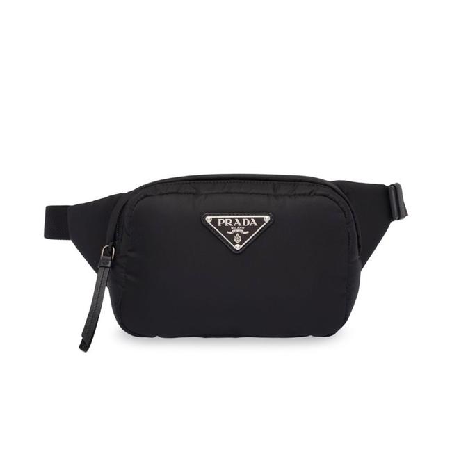 Prada Belt Logo Appliqued Padded Nylon Shell Cross Body Bag