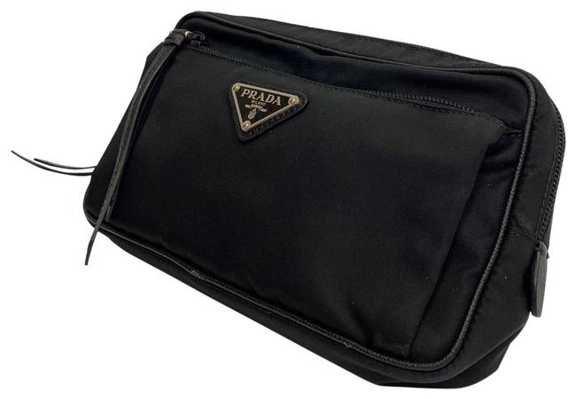 Prada Belt Nylon Black Cross Body Bag