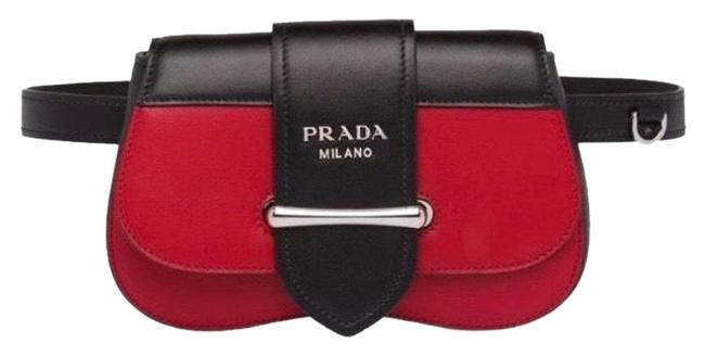 Prada Belt Sidonie Leather Cross Body Bag