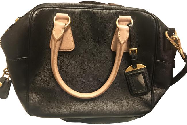 Prada Black Nappa Leather Cross Body Bag