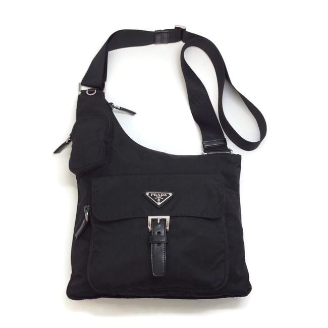 Prada Black Techno Cross Body Bag