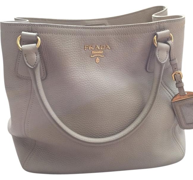 Prada Bn 2534 Nude Leather Cross Body Bag